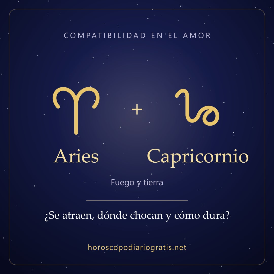 Imagen para compartir: Compatibilidad de Aries y Capricornio