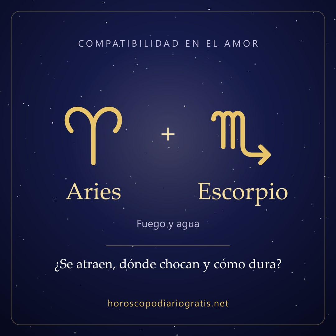 Imagen para compartir: Compatibilidad de Aries y Escorpio