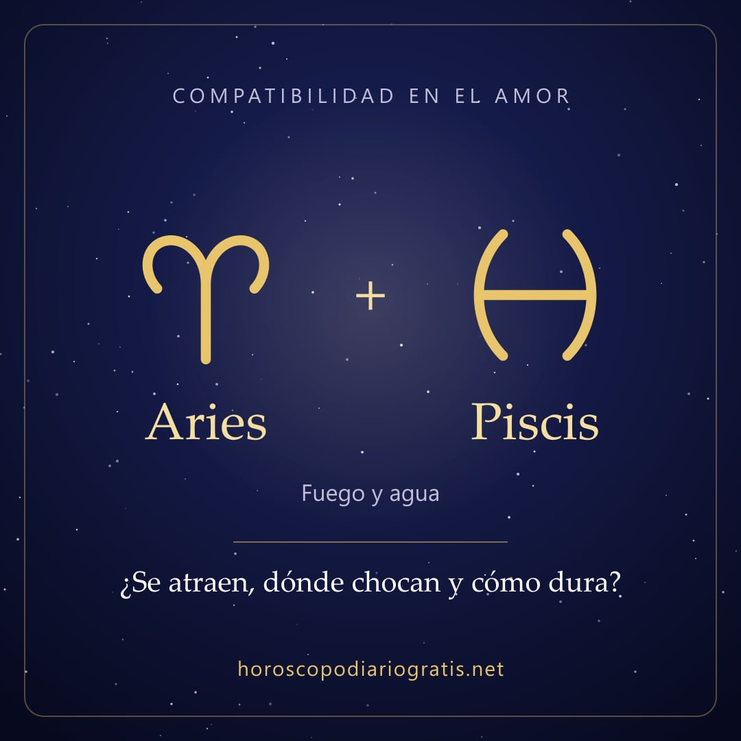 Imagen para compartir: Compatibilidad de Aries y Piscis