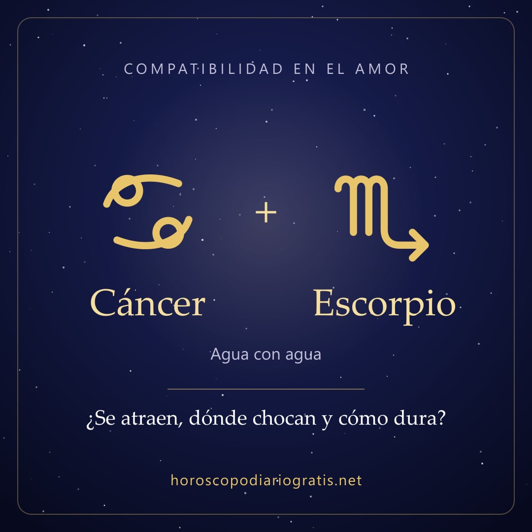 Imagen para compartir: Compatibilidad de Cáncer y Escorpio