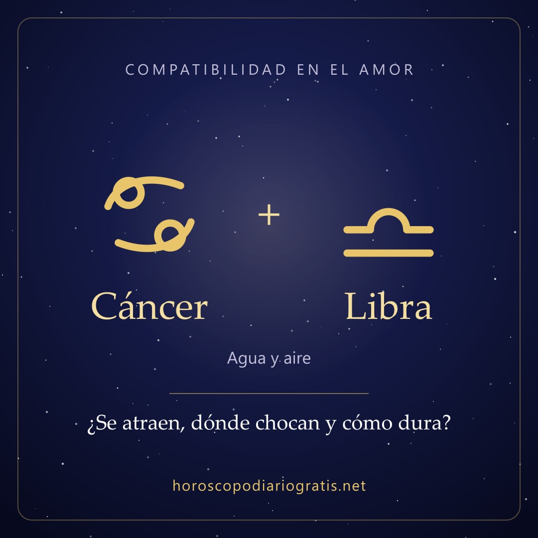 Imagen para compartir: Compatibilidad de Cáncer y Libra