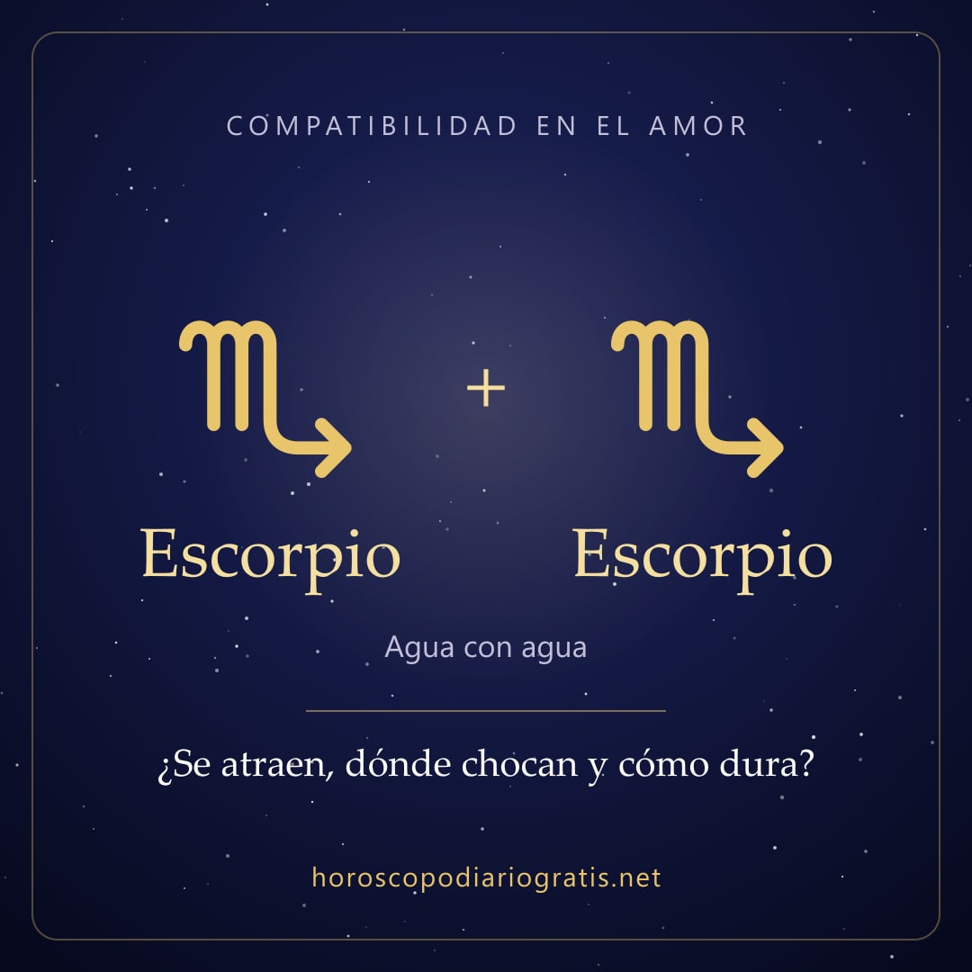 Imagen para compartir: Compatibilidad de Escorpio y Escorpio