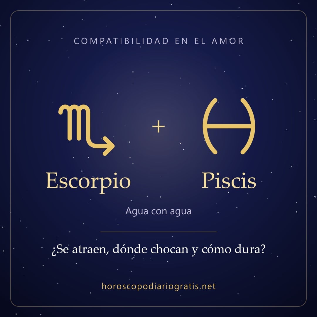 Imagen para compartir: Compatibilidad de Escorpio y Piscis