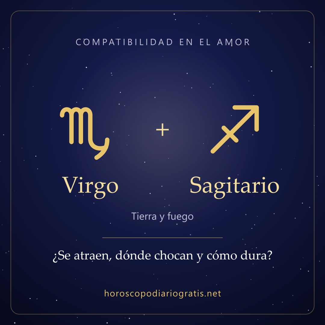 Imagen para compartir: Compatibilidad de Virgo y Sagitario