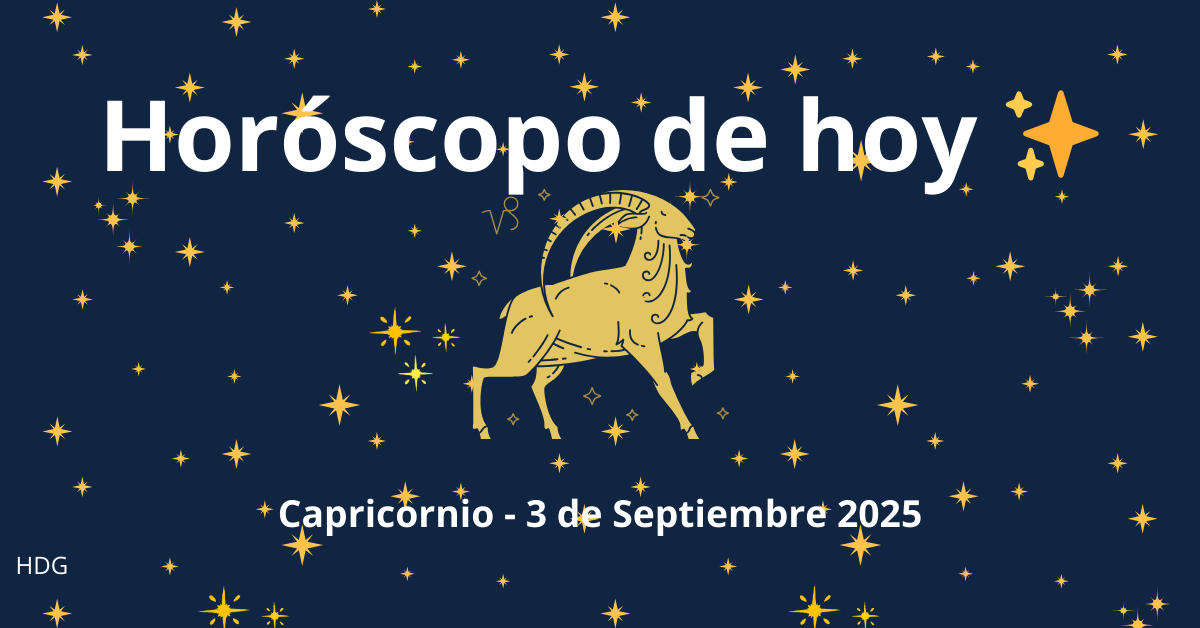 Capricornio Hoy Horoscopo gratis