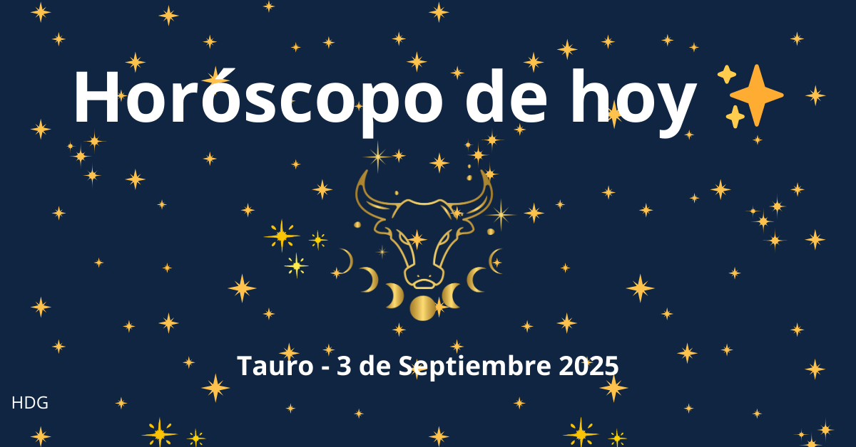 Tauro 3 de Septiembre